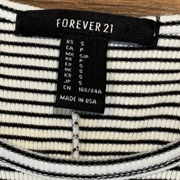 Forever 21 Striped Sleeveless Dress size small - Picture 4 of 5